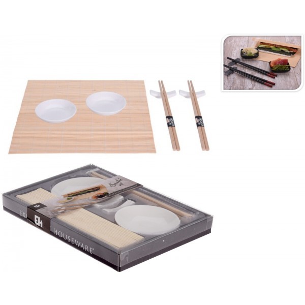 Sushi set bílý s/7