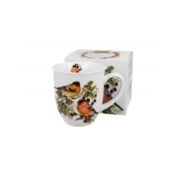 Porcelánový hrnek Eurasian Bullfinches 400 ml v dárkové krabičce