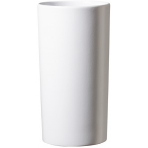 Keramická váza Lyon 21 cm bílá