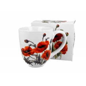 Porcelánový hrnek Classic Poppies 1000 ml v dárkové krabičce