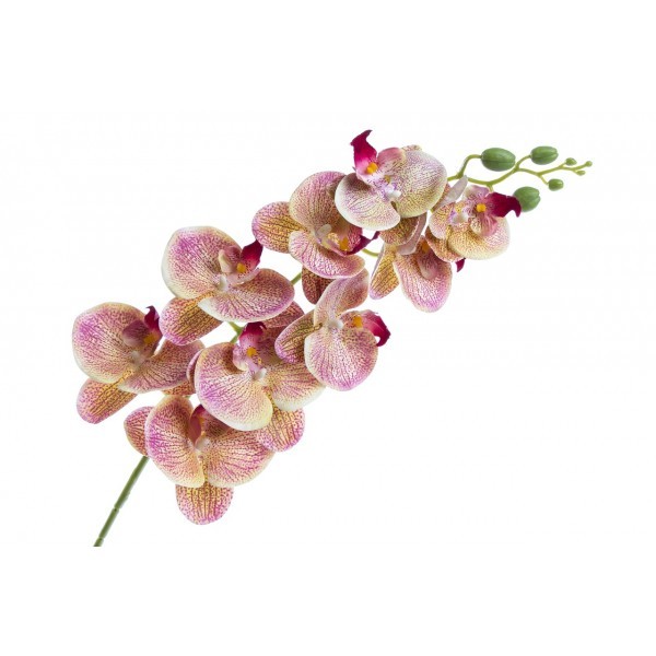 Umělá orchidej 95 cm, růžová