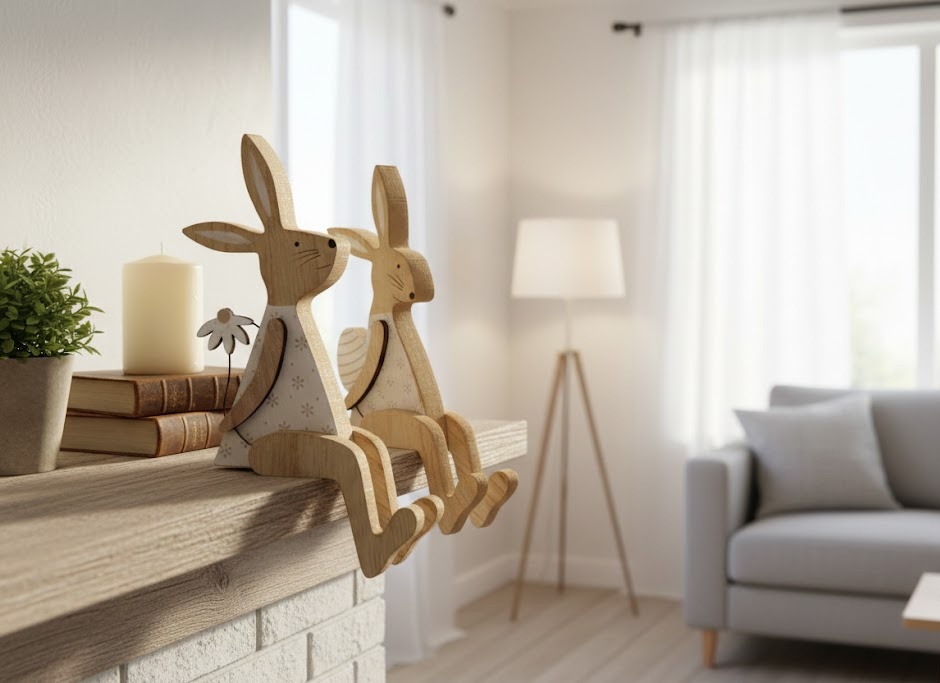 Dřevěné dekorace – materiál, který nestárne