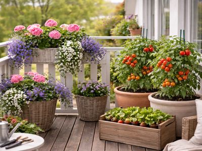 Co zasadit do květináče na balkon? Kompletní průvodce pro jaro a léto