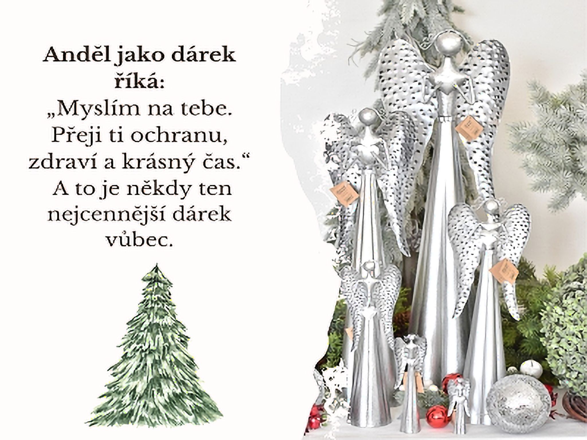 Andělé skladem – dřevění, kovoví i polyresinoví ve všech velikostech
