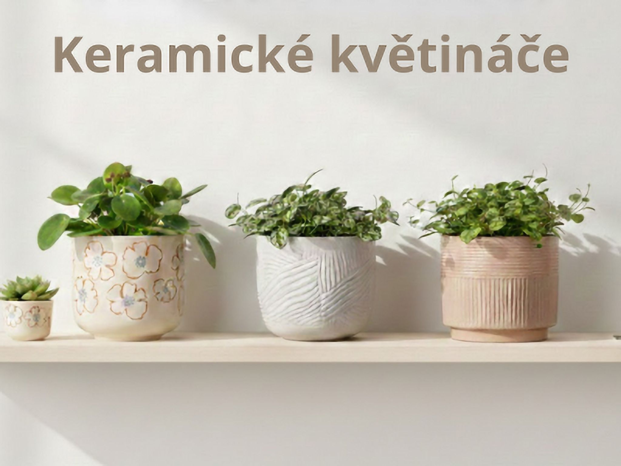 Keramické květináče: návrat k materiálu, který má duši